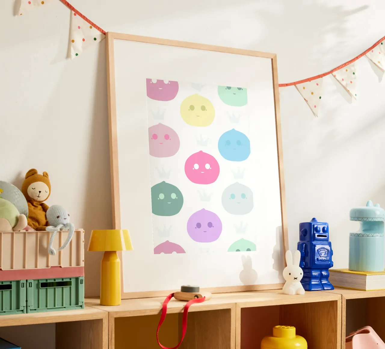 Mochi Queen pattern poster da gulsengunel