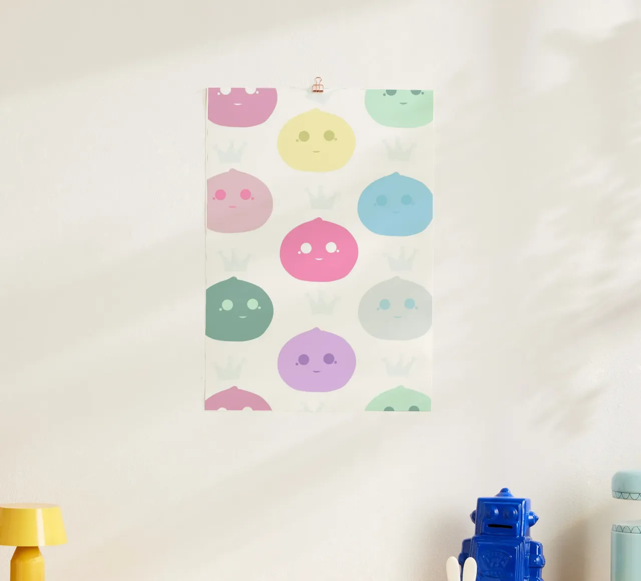 Mochi Queen pattern poster da gulsengunel