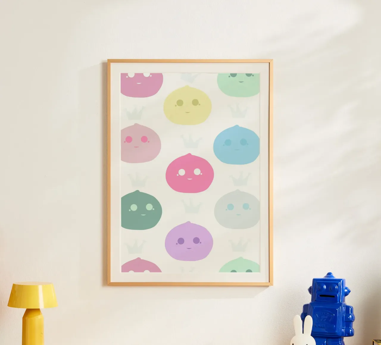 Mochi Queen pattern poster da gulsengunel