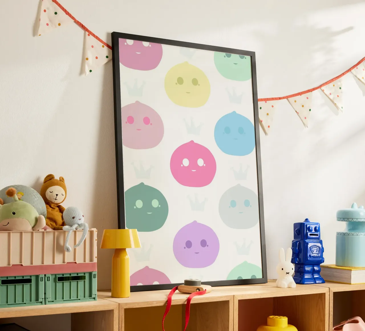 Mochi Queen pattern poster da gulsengunel