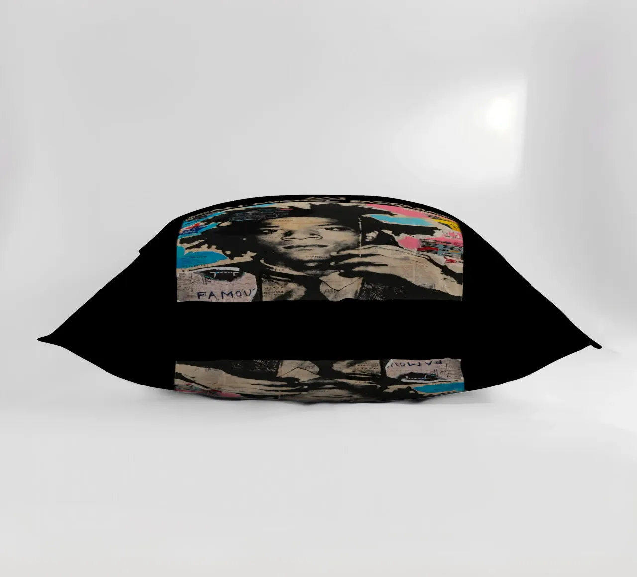 Jean Michel Basquiat 3 cuscino da https://www.juniqe.com/uk/shop/Henndraws