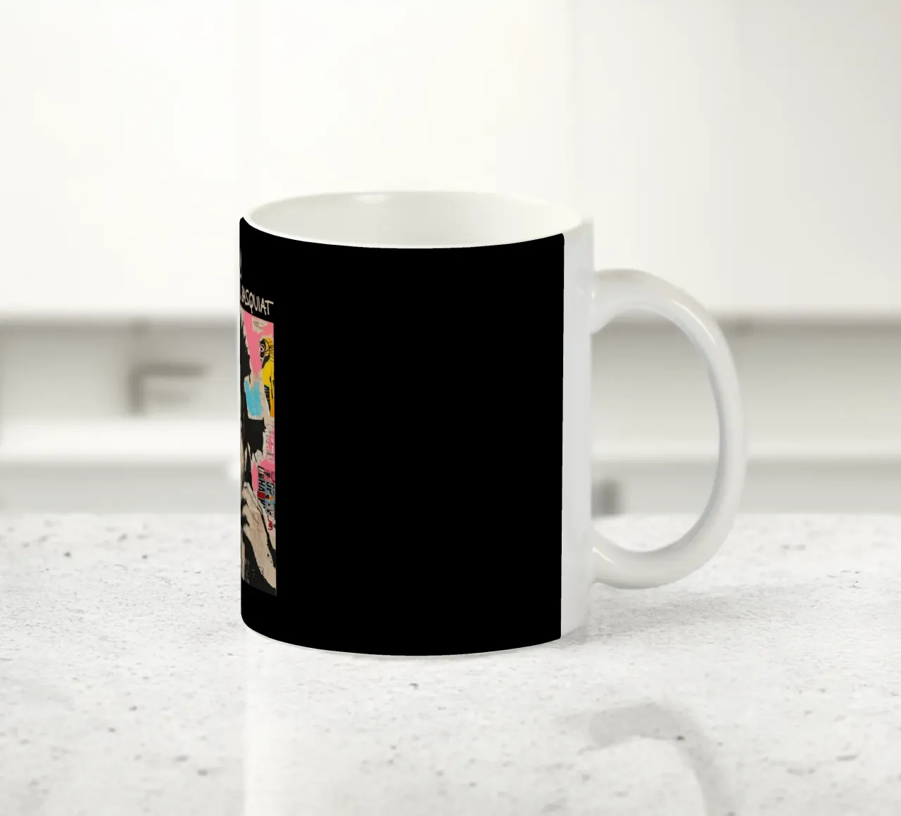Jean Michel Basquiat 3 tazza in ceramica da https://www.juniqe.com/uk/shop/Henndraws