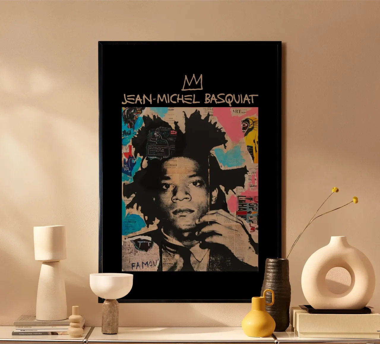 Jean Michel Basquiat 3 poster da https://www.juniqe.com/uk/shop/Henndraws