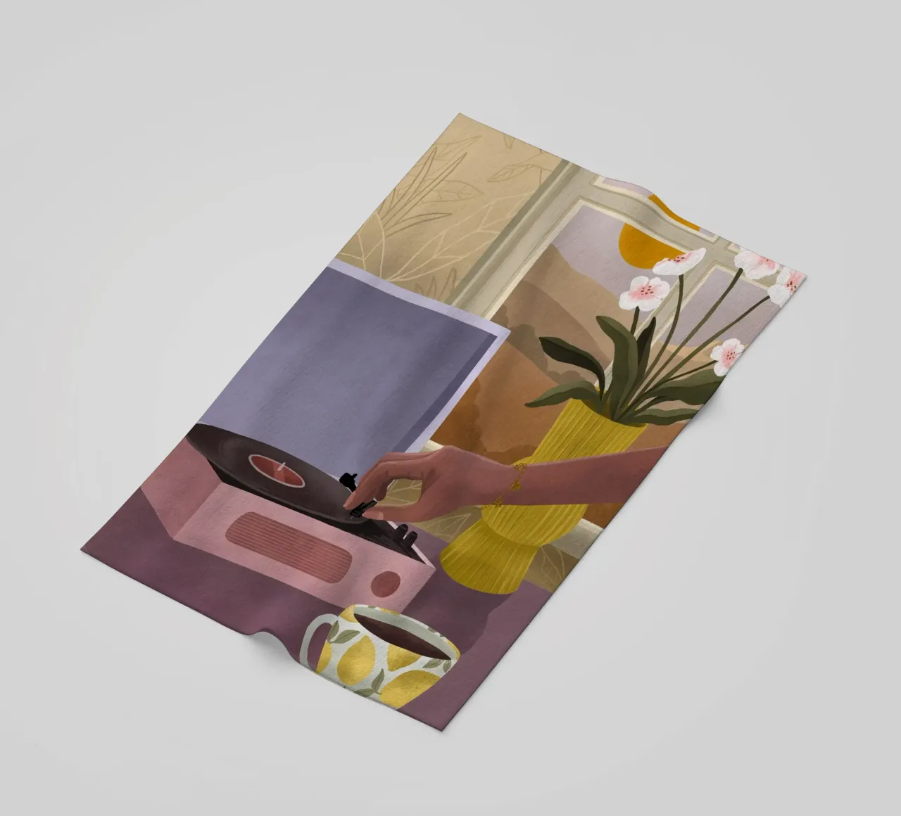 Stop the Record telo mare da Goed Blauw