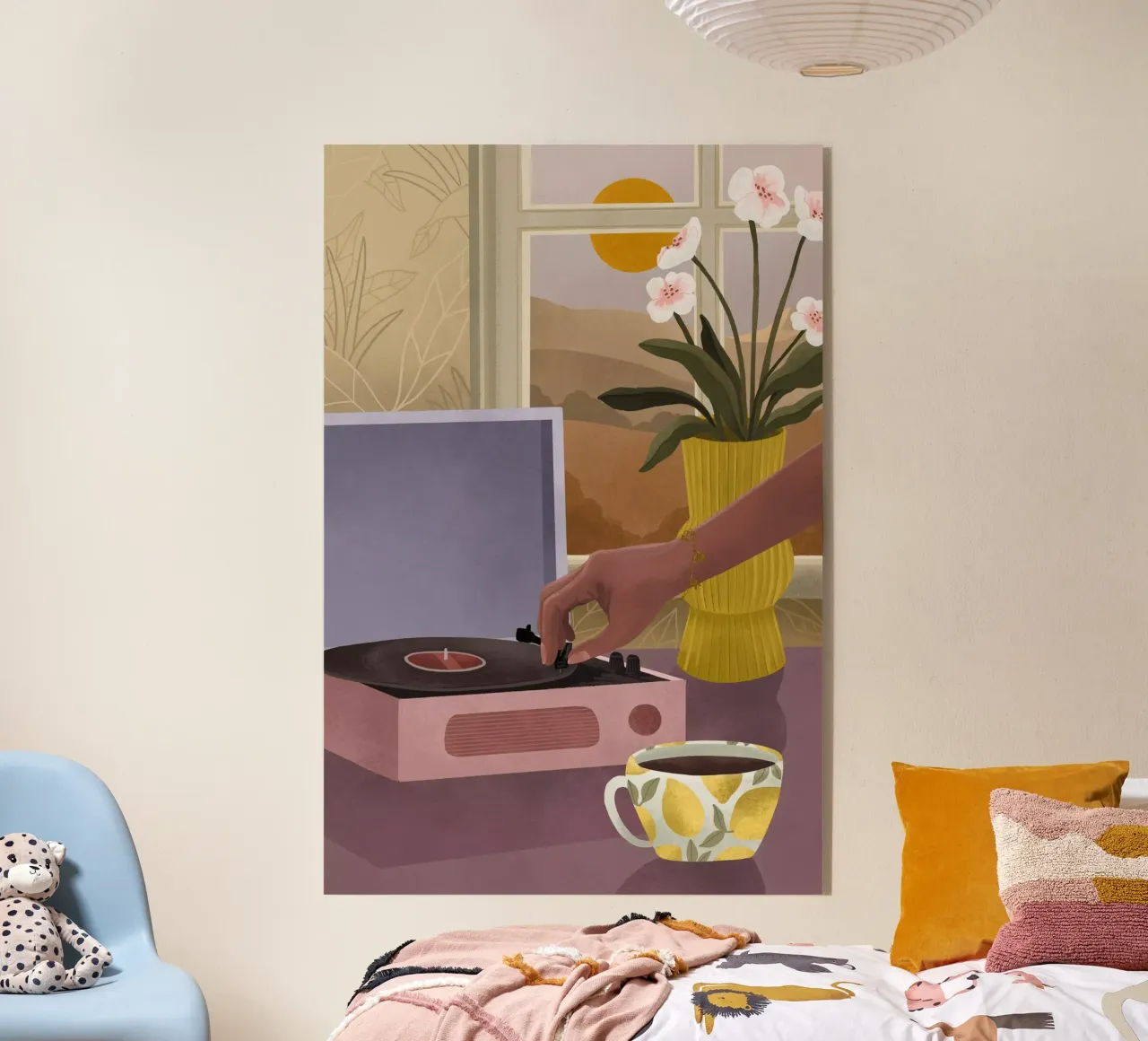 Stop the Record plexiglass da Goed Blauw