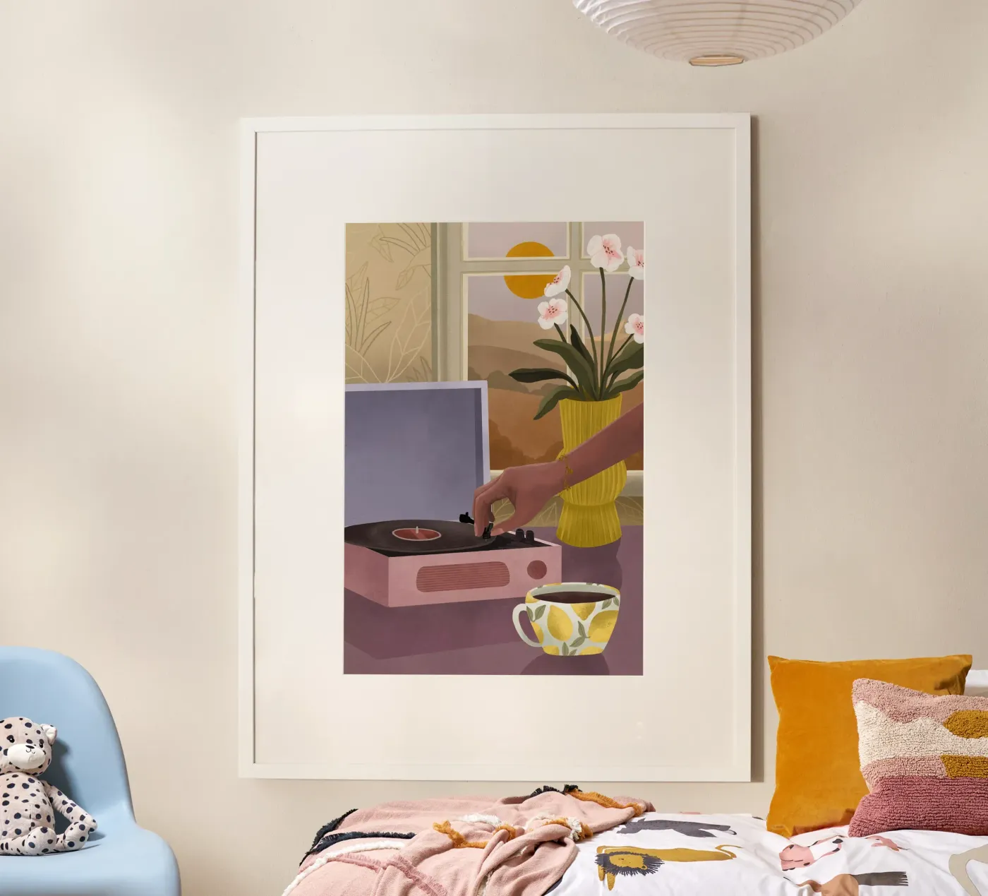 Stop the Record poster da Goed Blauw