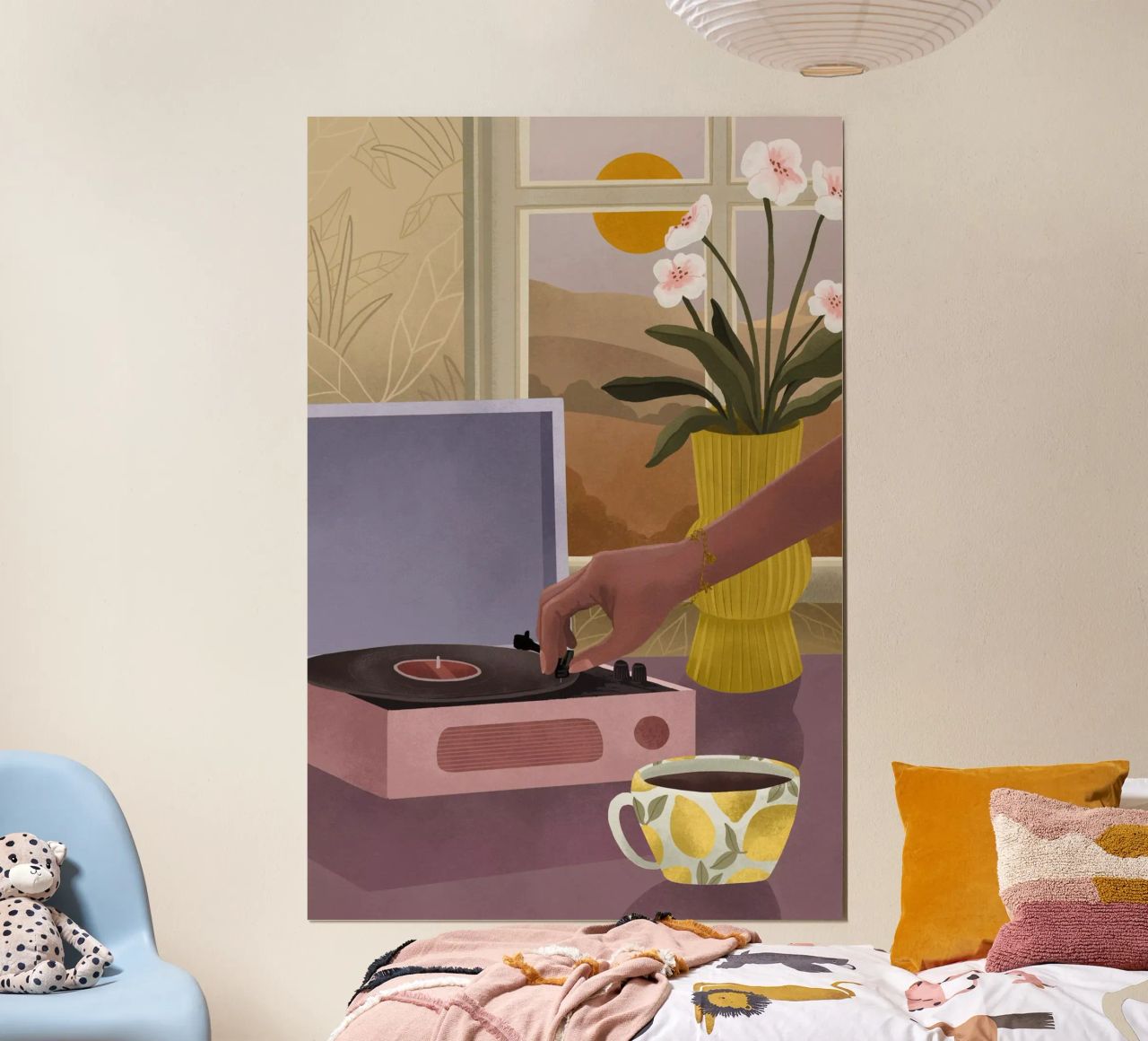 Stop the Record Poster von Goed Blauw