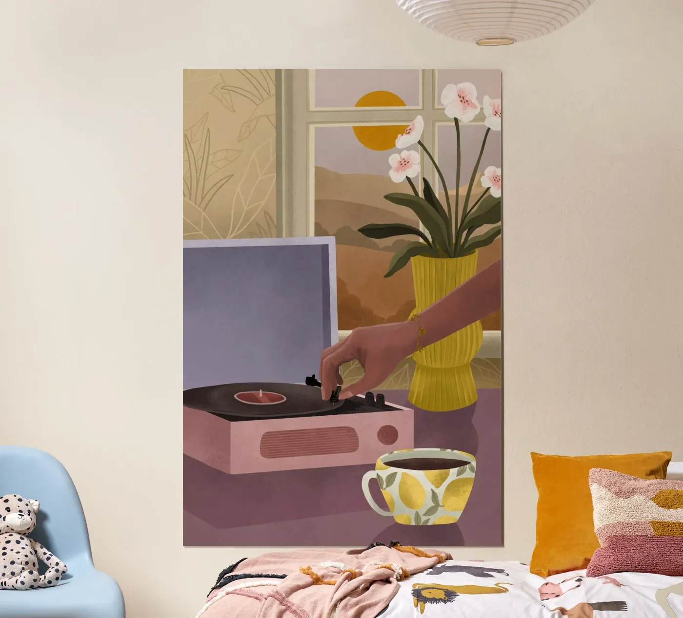 Stop the Record poster van Goed Blauw