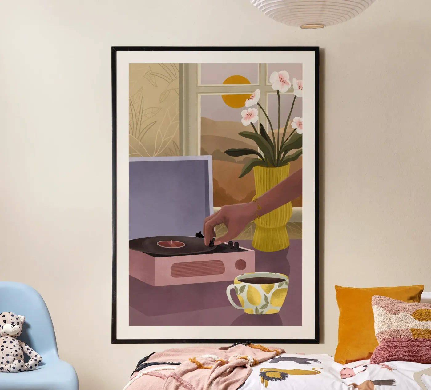 Stop the Record poster van Goed Blauw