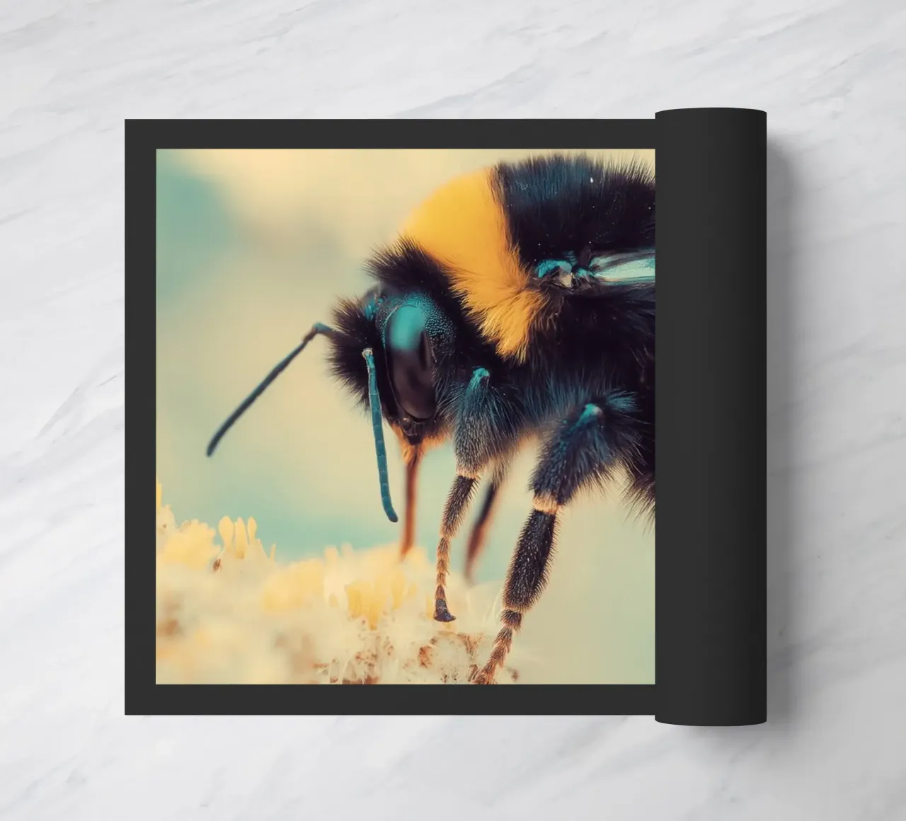 Bumblebee doormat by Pictura