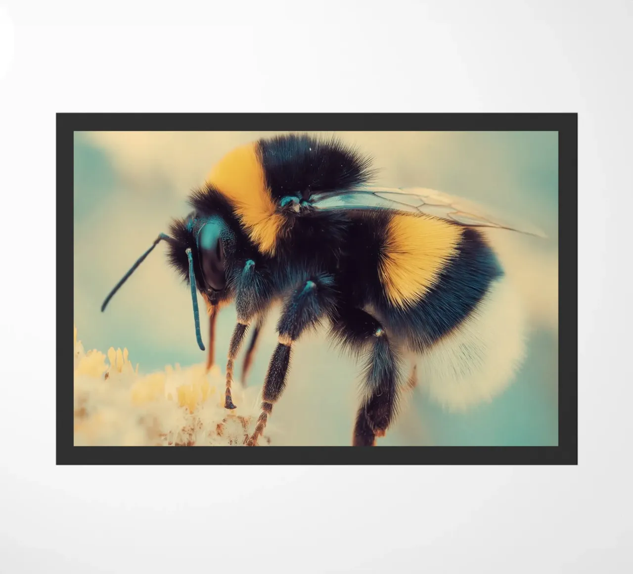 Bumblebee doormat by Pictura