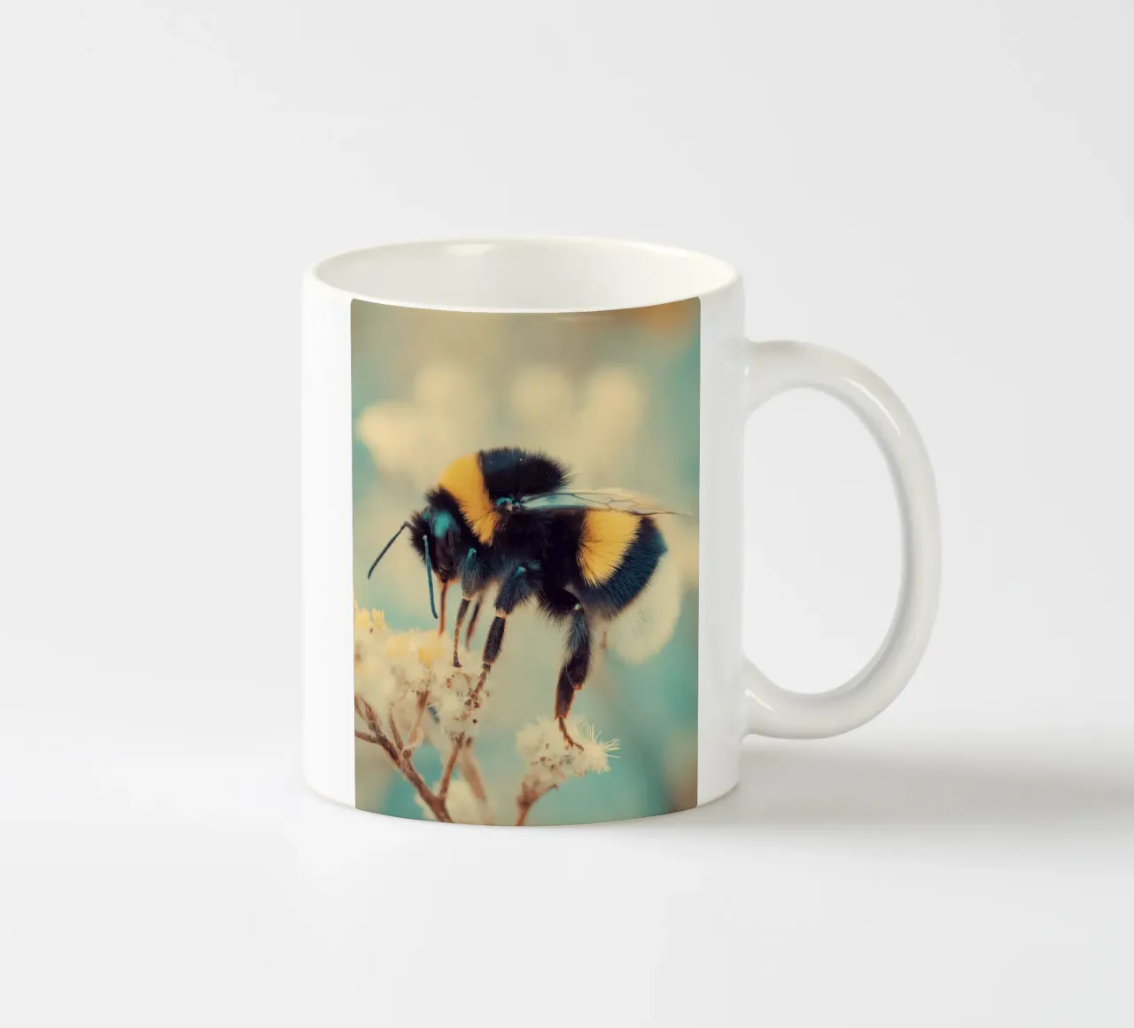 Bumblebee ceramic mug by Pictura