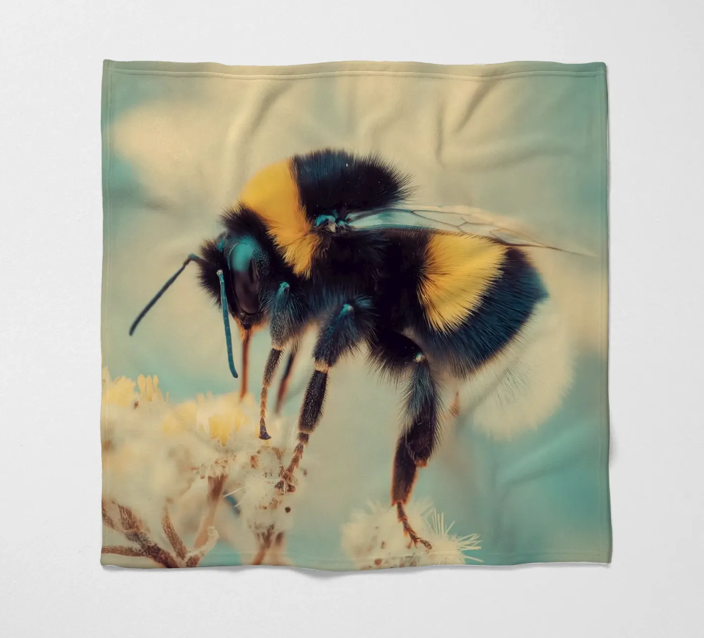 Bumblebee Fleecedecke von Pictura