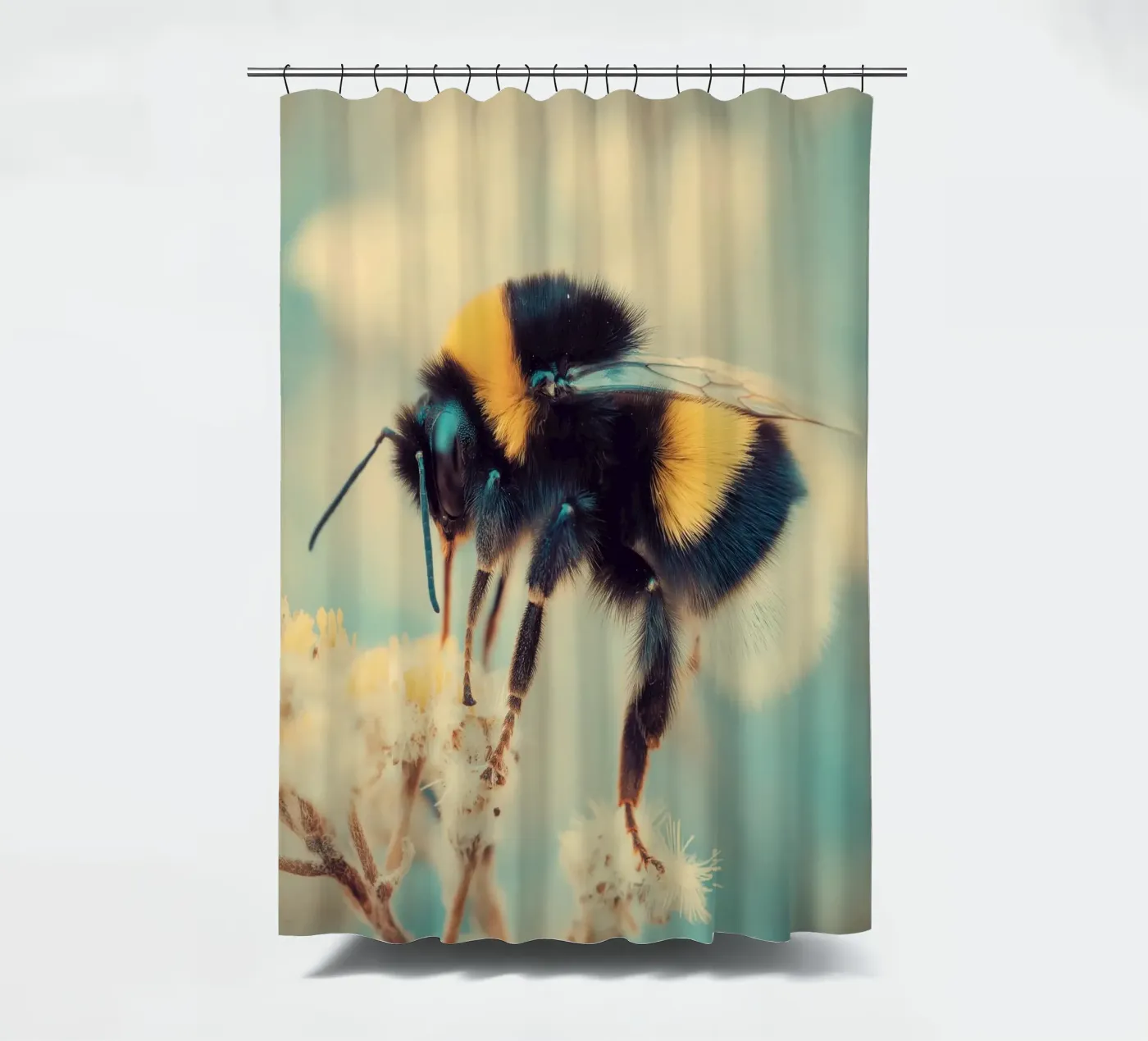 Hommel douchegordijn van Pictura