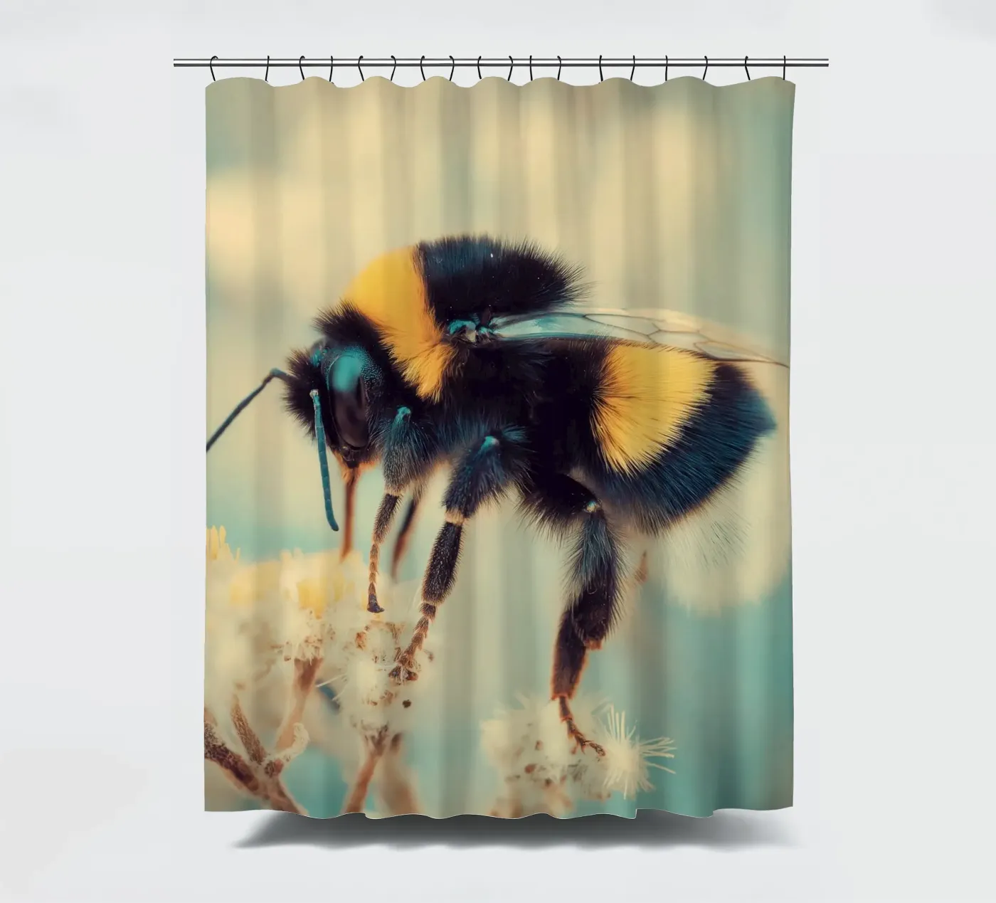 Hommel douchegordijn van Pictura