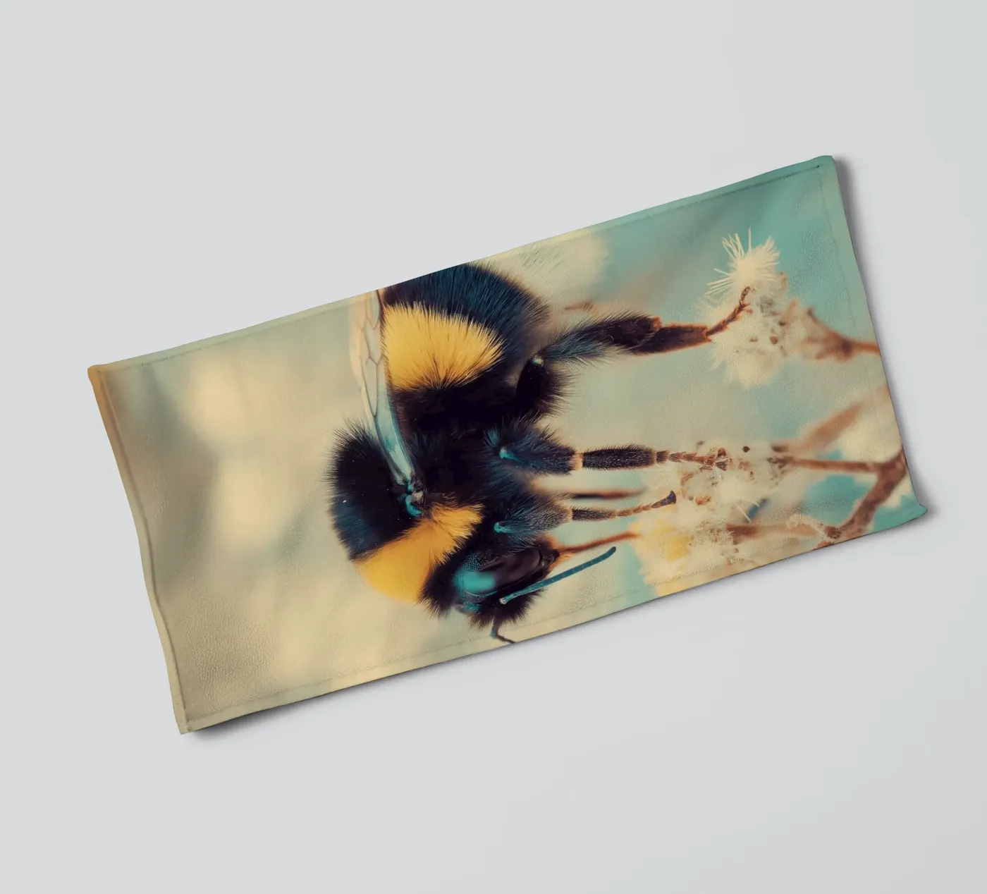 Bumblebee towel by Pictura