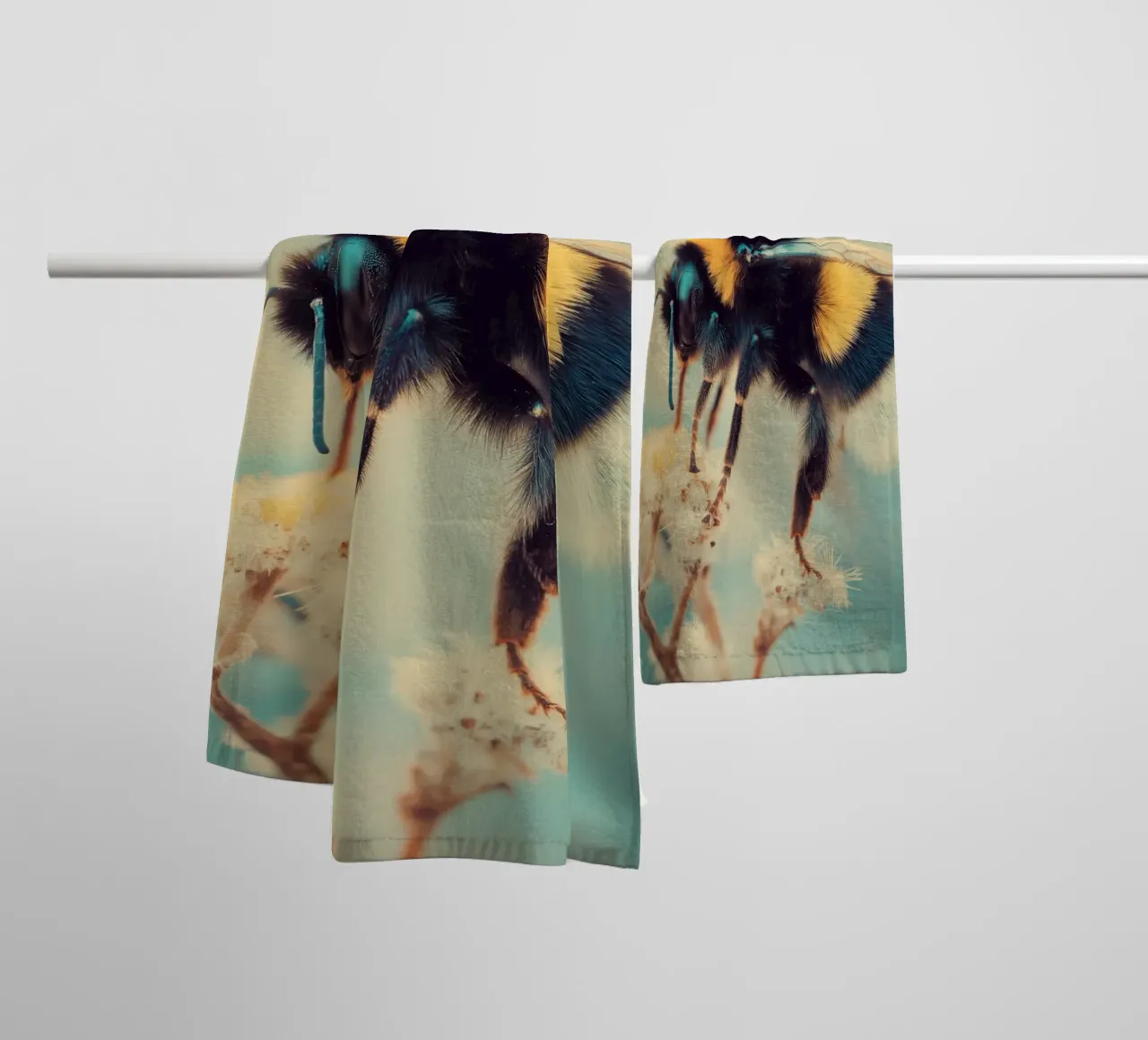 Bumblebee towel by Pictura