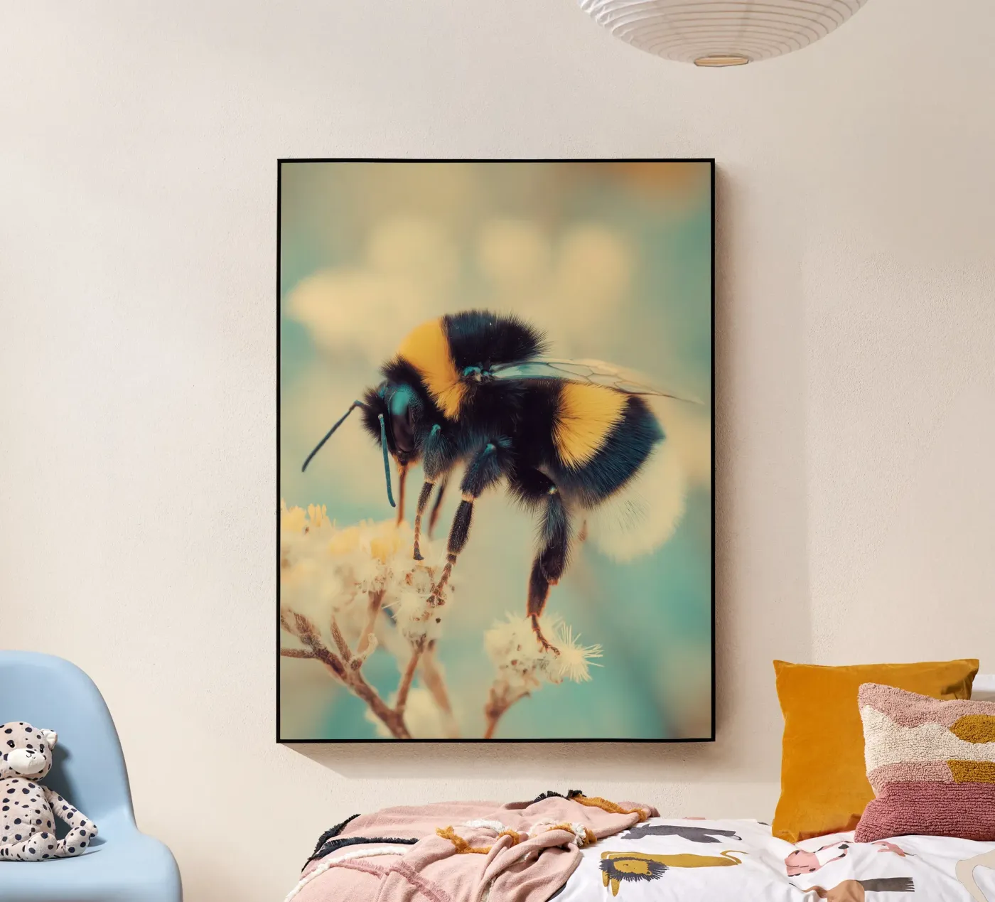 Hommel acryl van Pictura