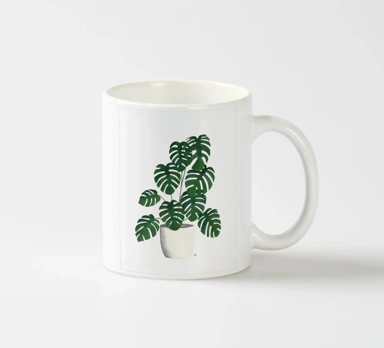 Pianta Monstera tazza in ceramica da Larry