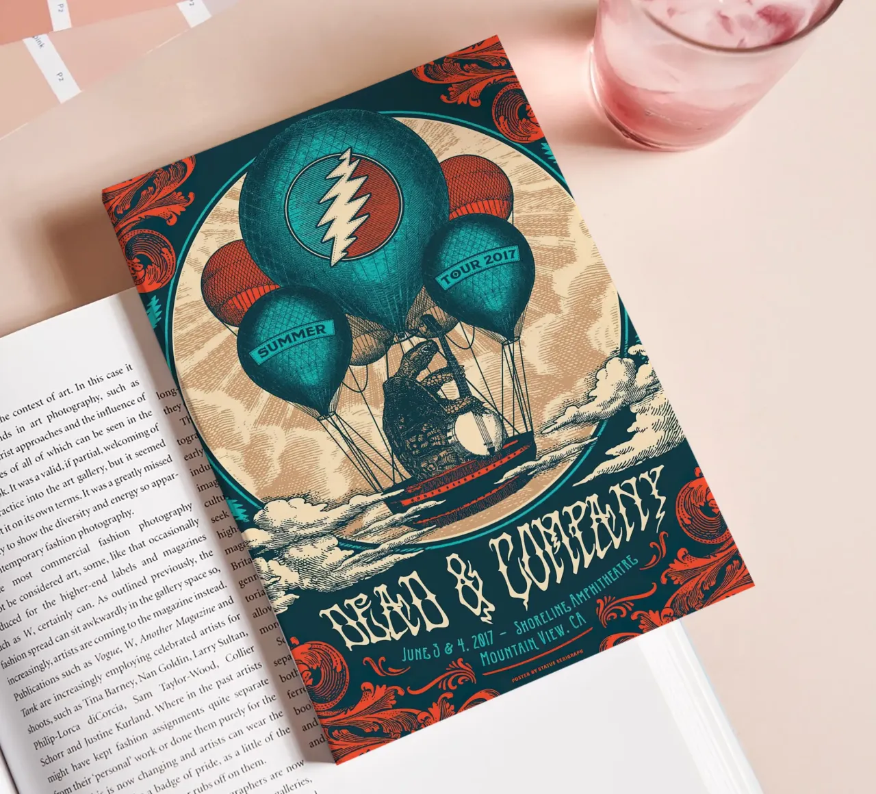 dead and company zomertour 2017 notitieboek van martina