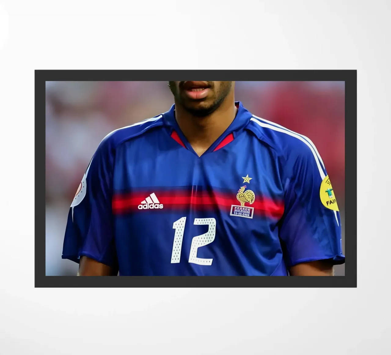 Thierry Henry zerbino da Low poly art