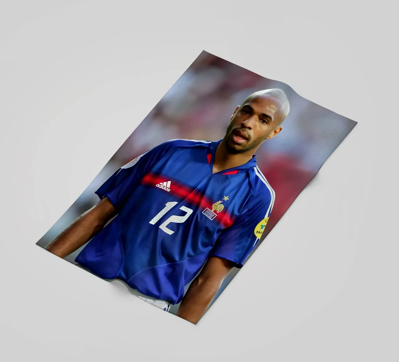 Thierry Henry telo mare da Low poly art