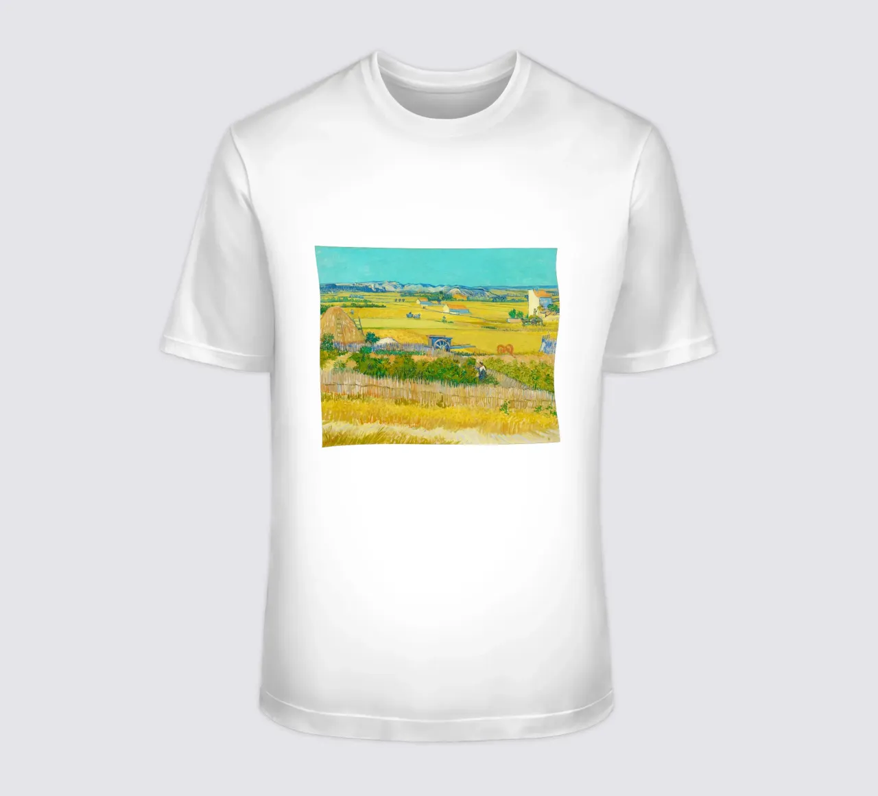 Die Ernte (1888) von Vincent van Gogh T-Shirt von Art History
