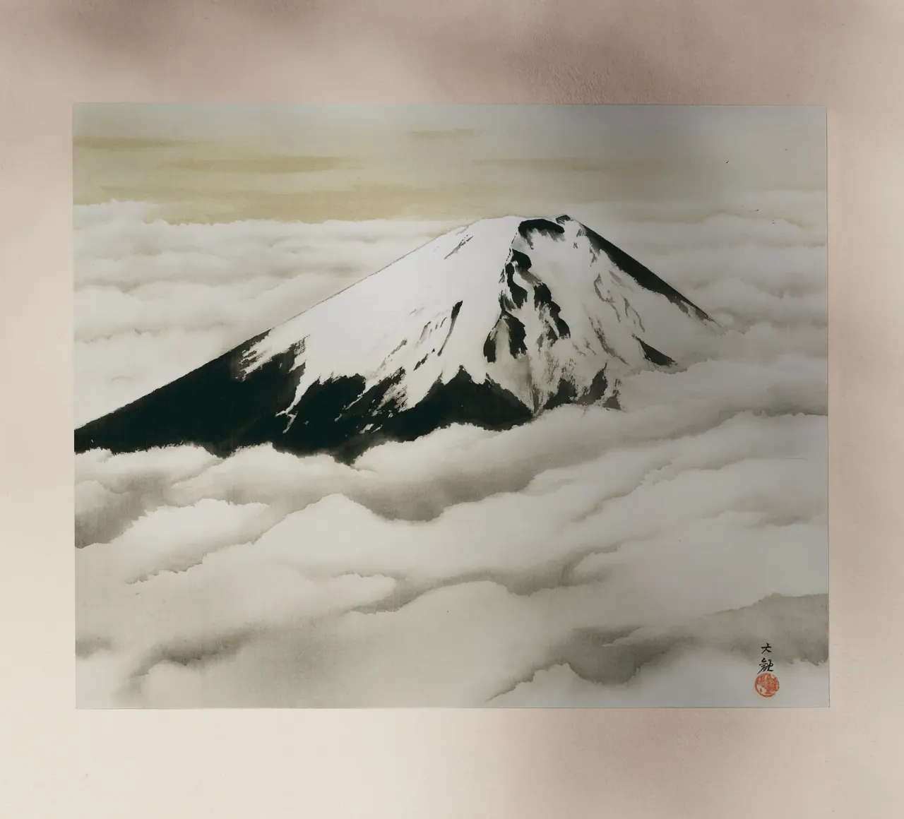 Lo spirito del Giappone di Yokoyama Taikan pellicola backlit da Classic Art Prints