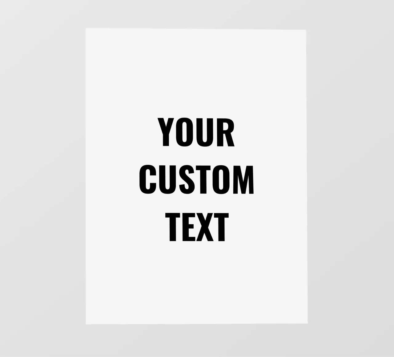 Testo personalizzato, barra di personalizzazione telo in pvc da RB-Quotes