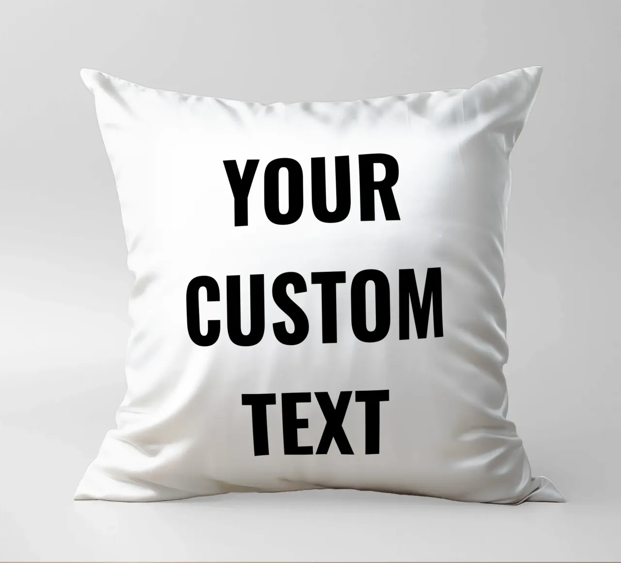 Your custom text, personalisierbar decorative cushion by RB-Quotes