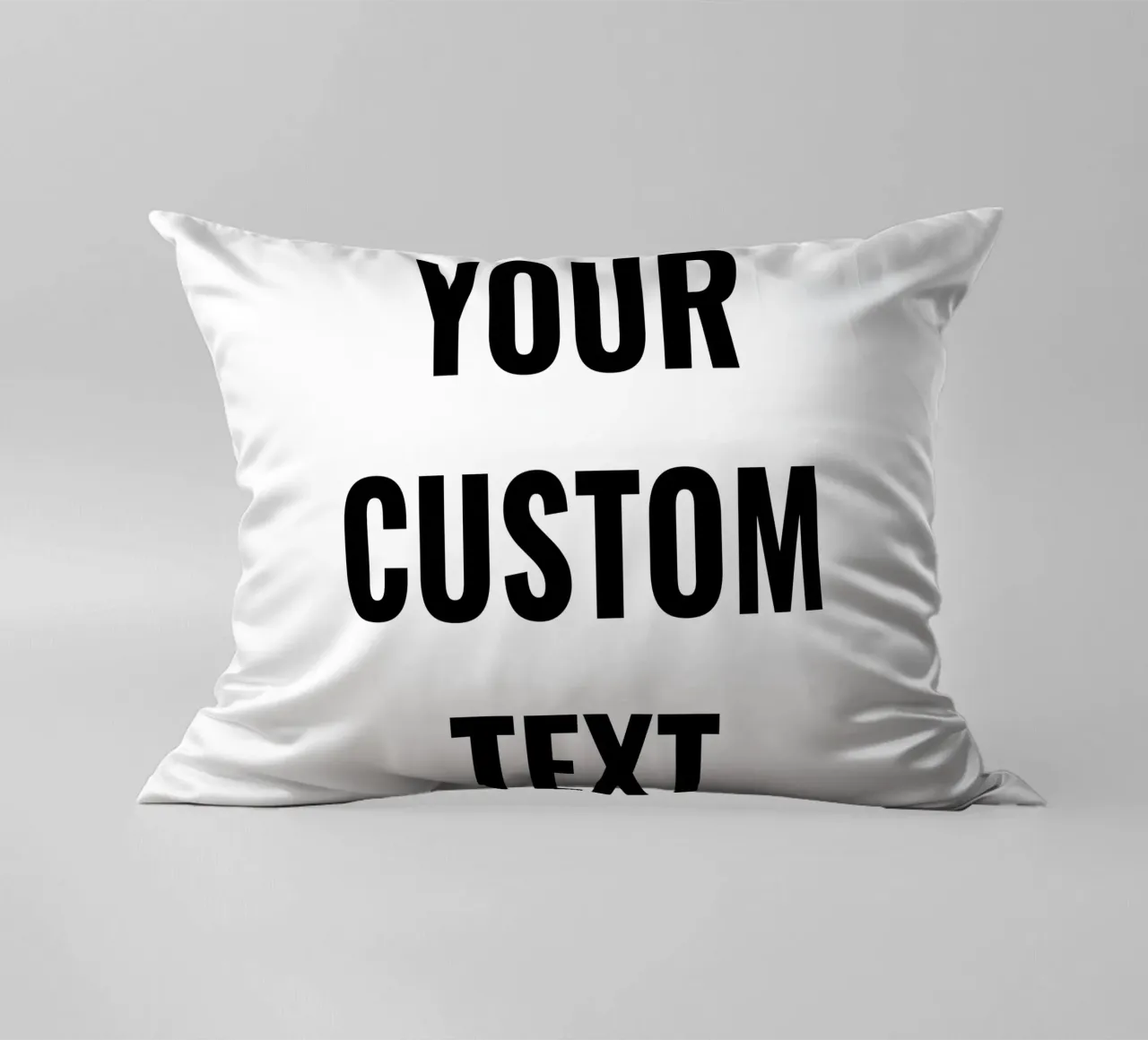 Your custom text, personalisierbar decorative cushion by RB-Quotes