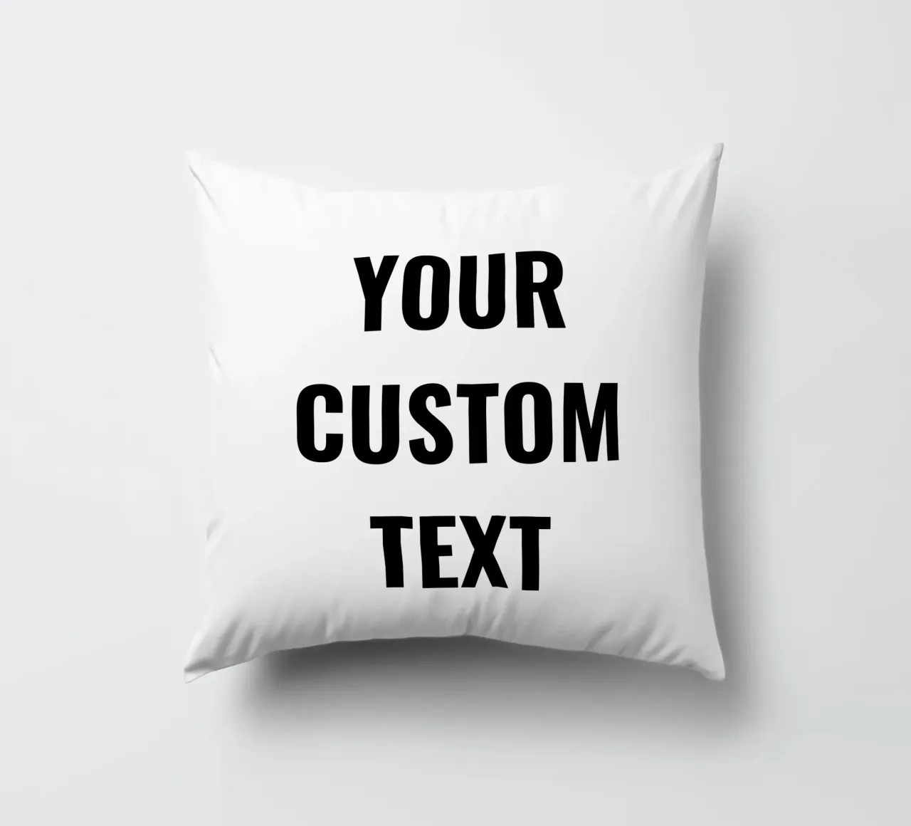Your custom text, personalisierbar decorative cushion by RB-Quotes