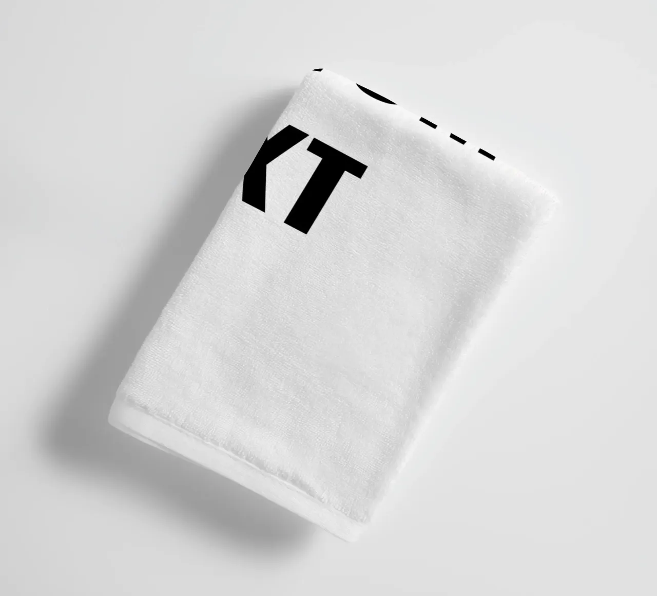 Your custom text, personalisierbar towel by RB-Quotes