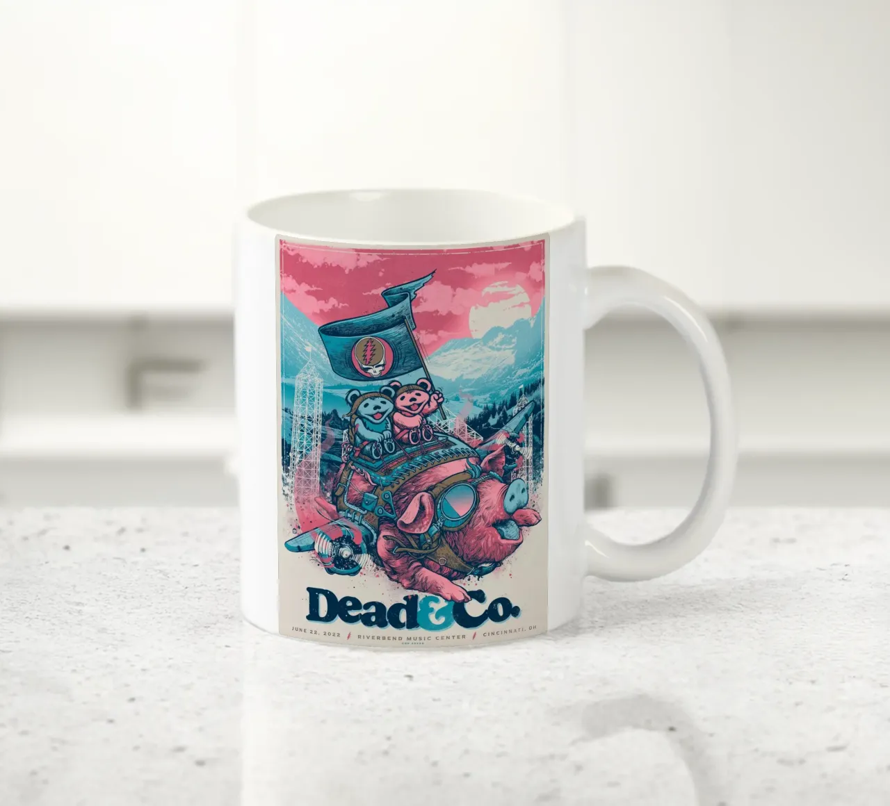 Dead&Co. tazza in ceramica da martina