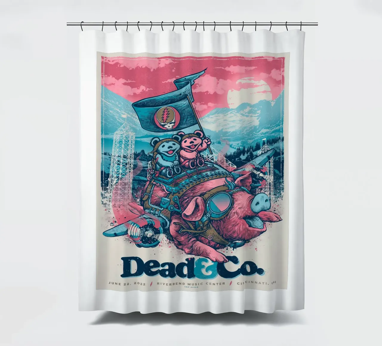 Dead&Co. tenda da doccia da martina