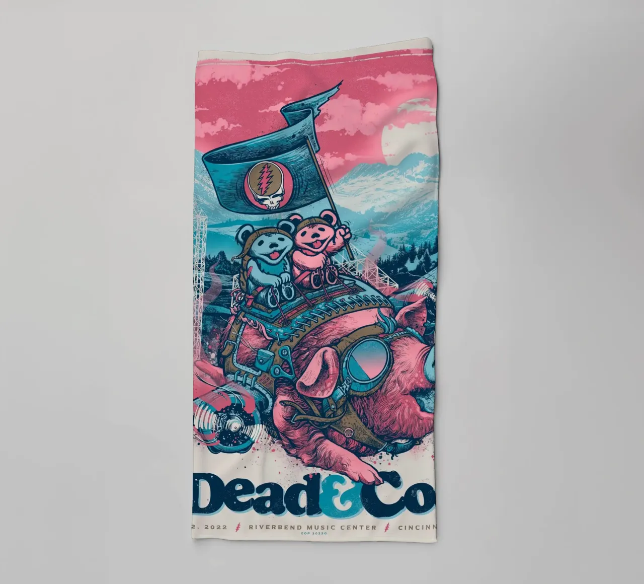 Dead&Co. asciugamano da bagno da martina