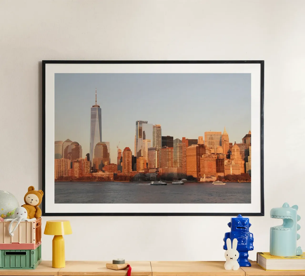L'ora d'oro a New York poster da Wanderlust Vibes
