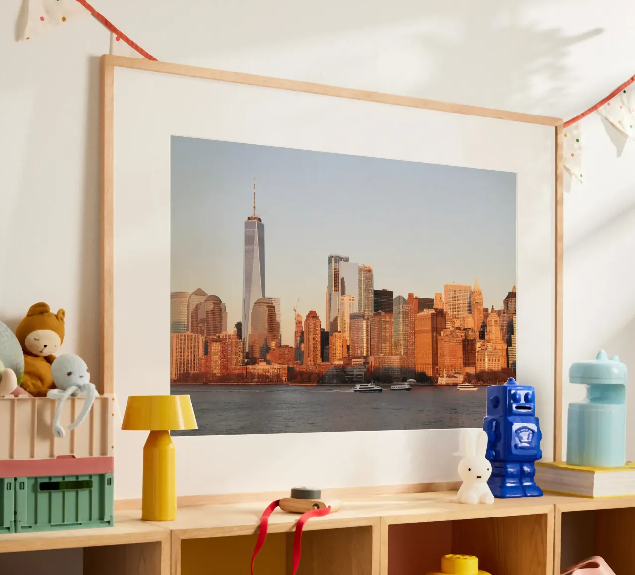 L'ora d'oro a New York poster da Wanderlust Vibes