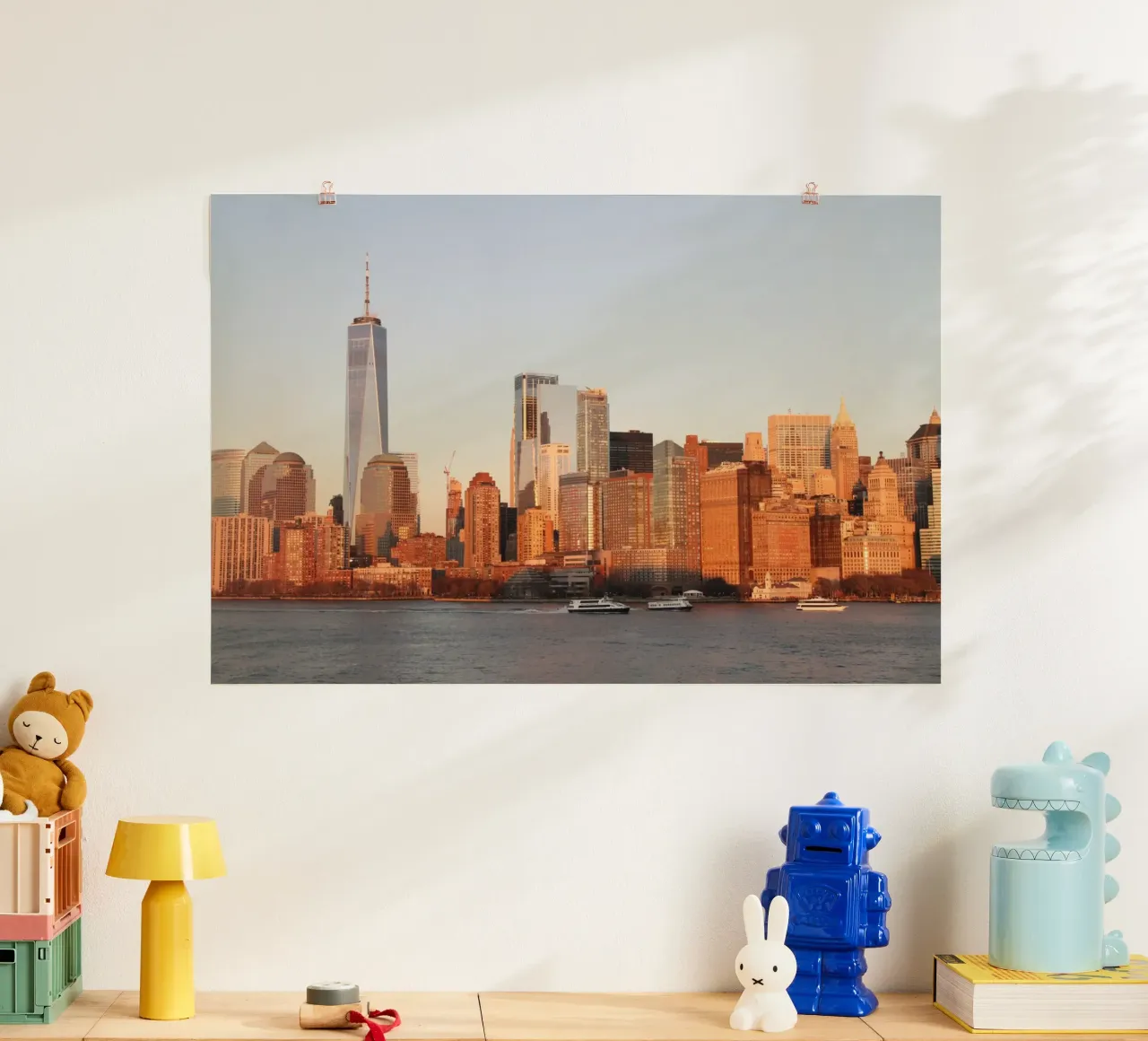 L'ora d'oro a New York poster da Wanderlust Vibes