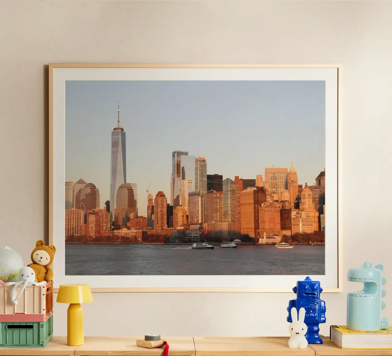 L'ora d'oro a New York poster da Wanderlust Vibes