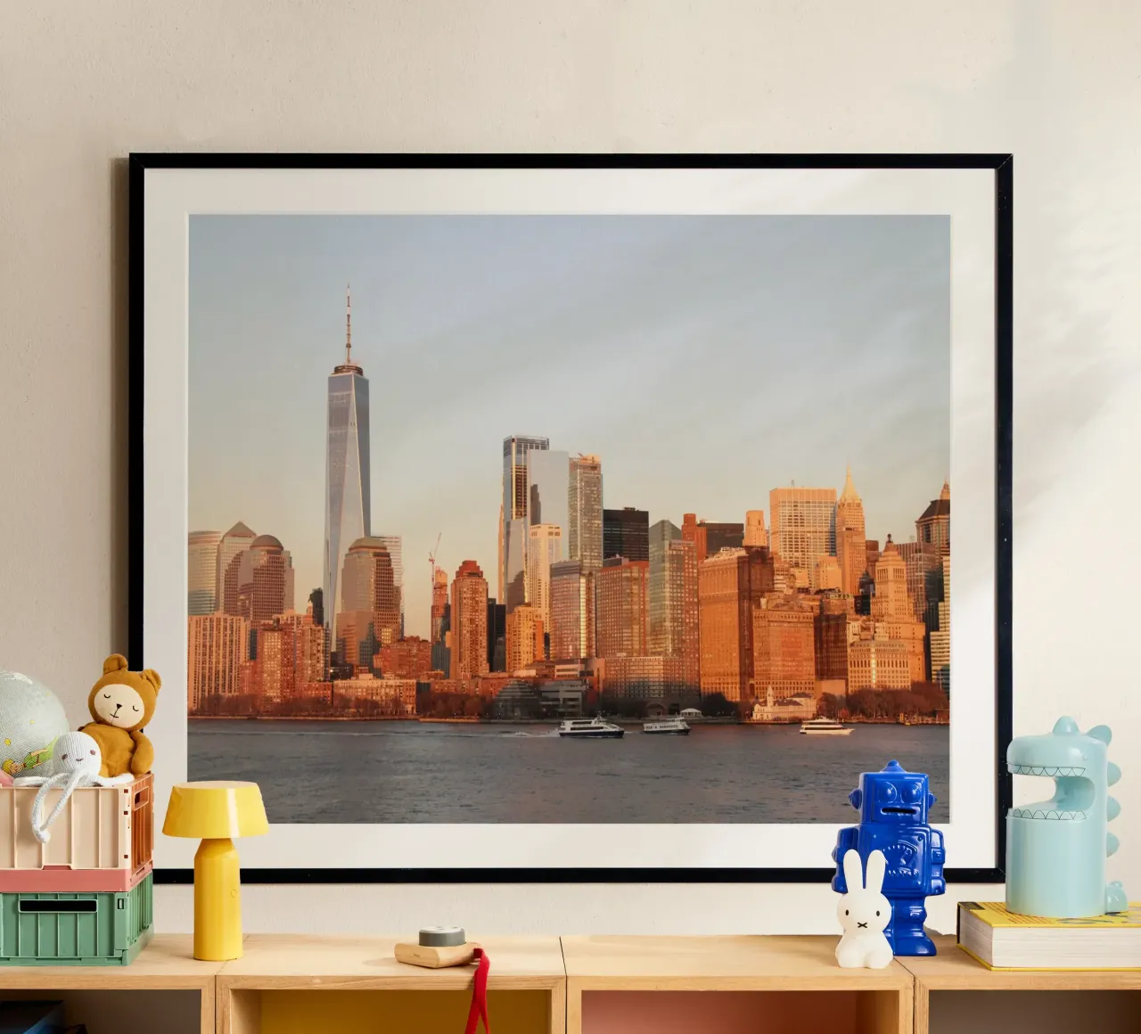 L'ora d'oro a New York poster da Wanderlust Vibes