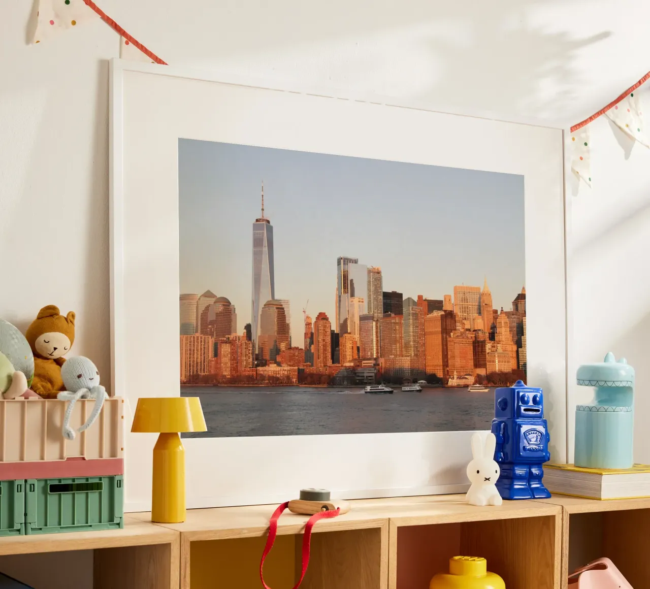 L'ora d'oro a New York poster da Wanderlust Vibes