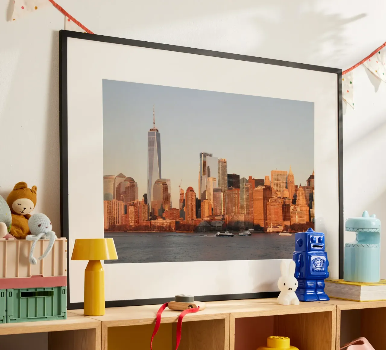 L'ora d'oro a New York poster da Wanderlust Vibes