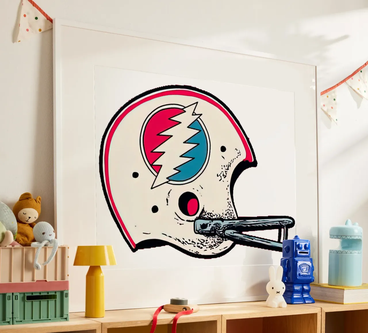 dead+co rugby helmet hahnemühle by martina