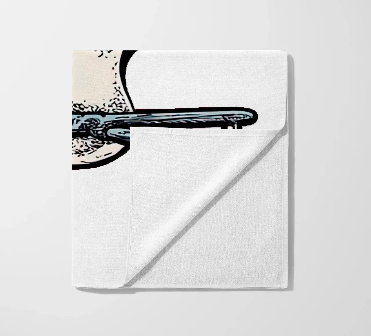dead+co rugby helmet beach towel by martina