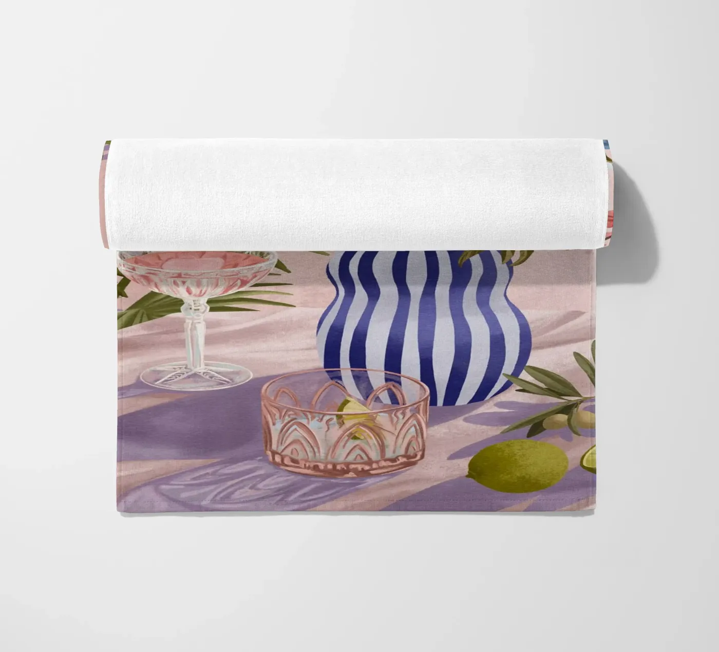 Lilac Summer telo mare da Goed Blauw