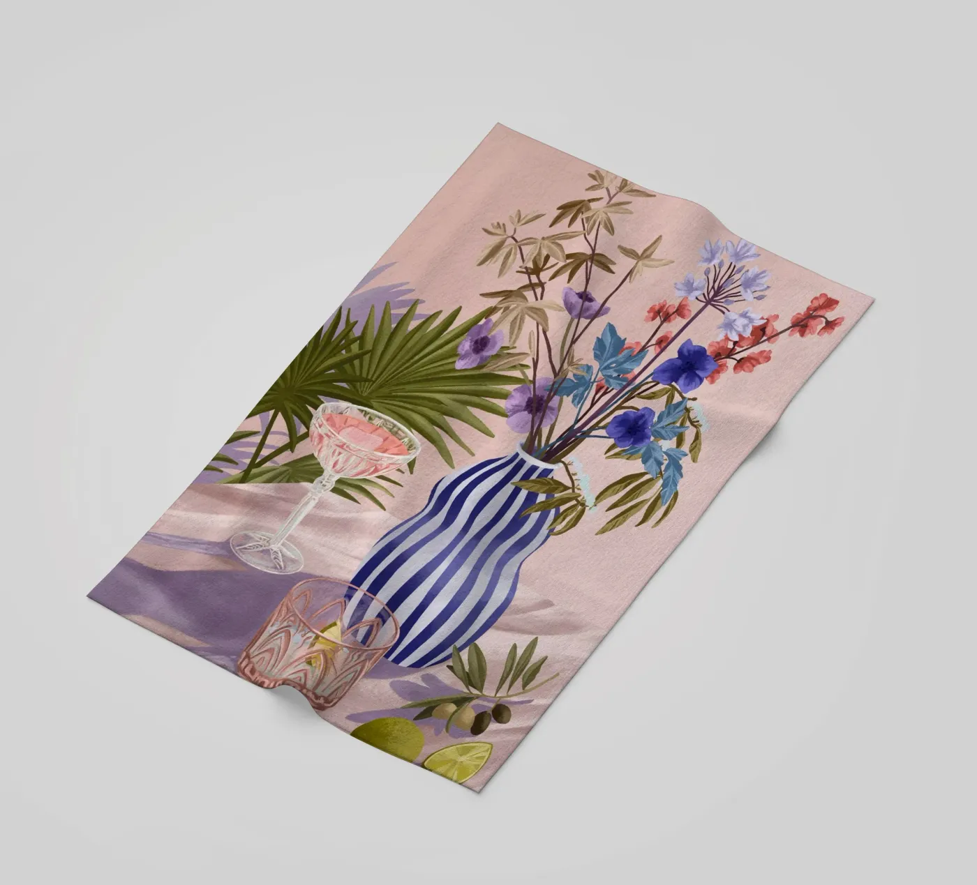 Lilac Summer telo mare da Goed Blauw