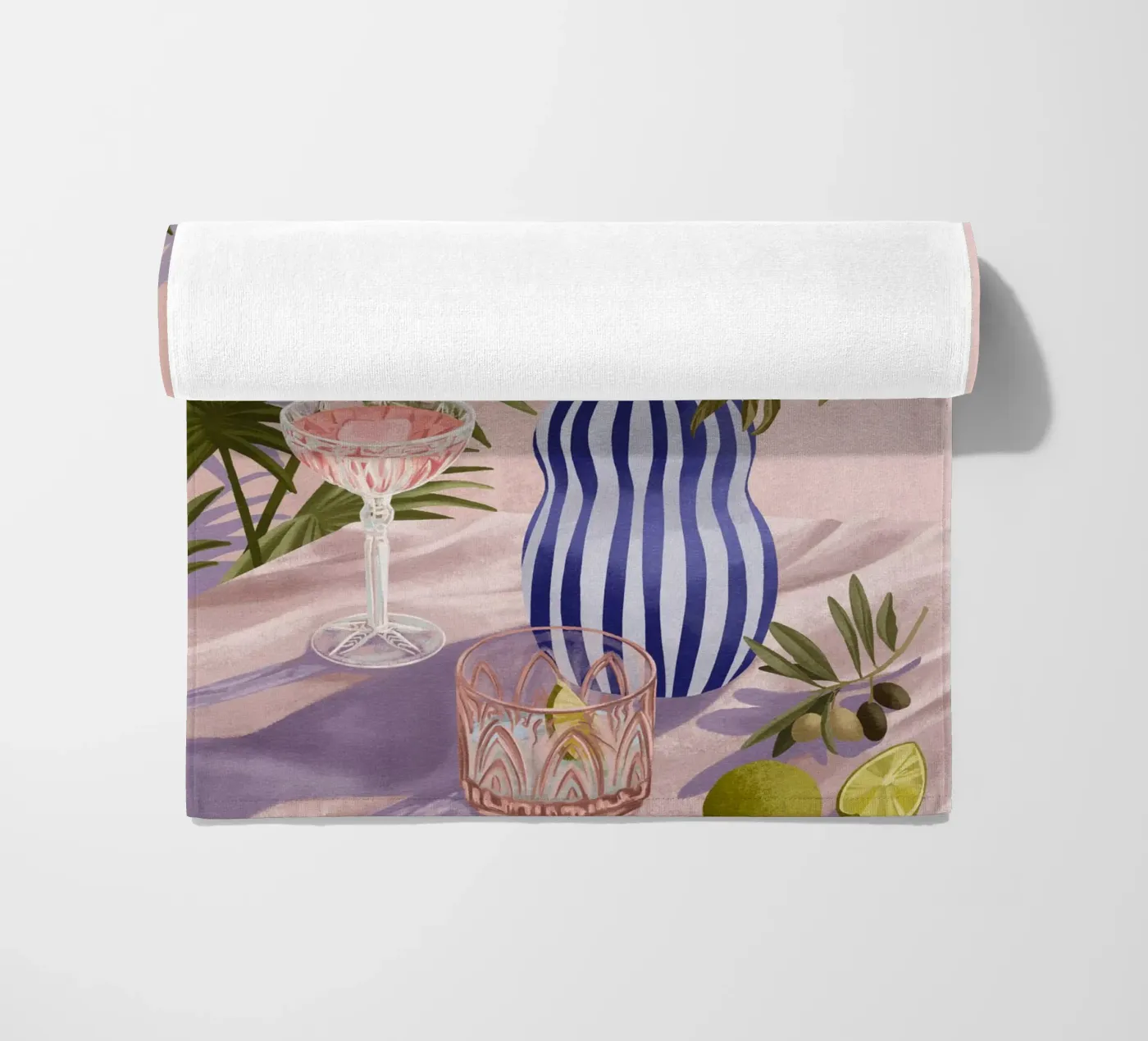 Lilac Summer telo mare da Goed Blauw