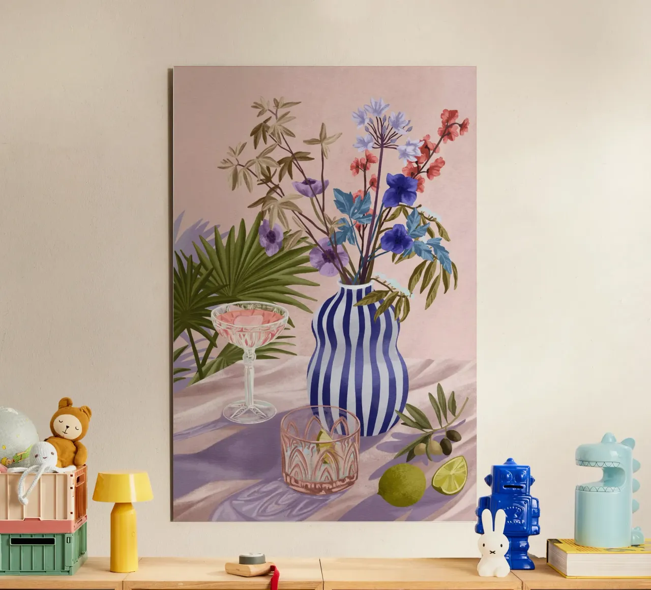 Lilac Summer alluminio dibond da Goed Blauw