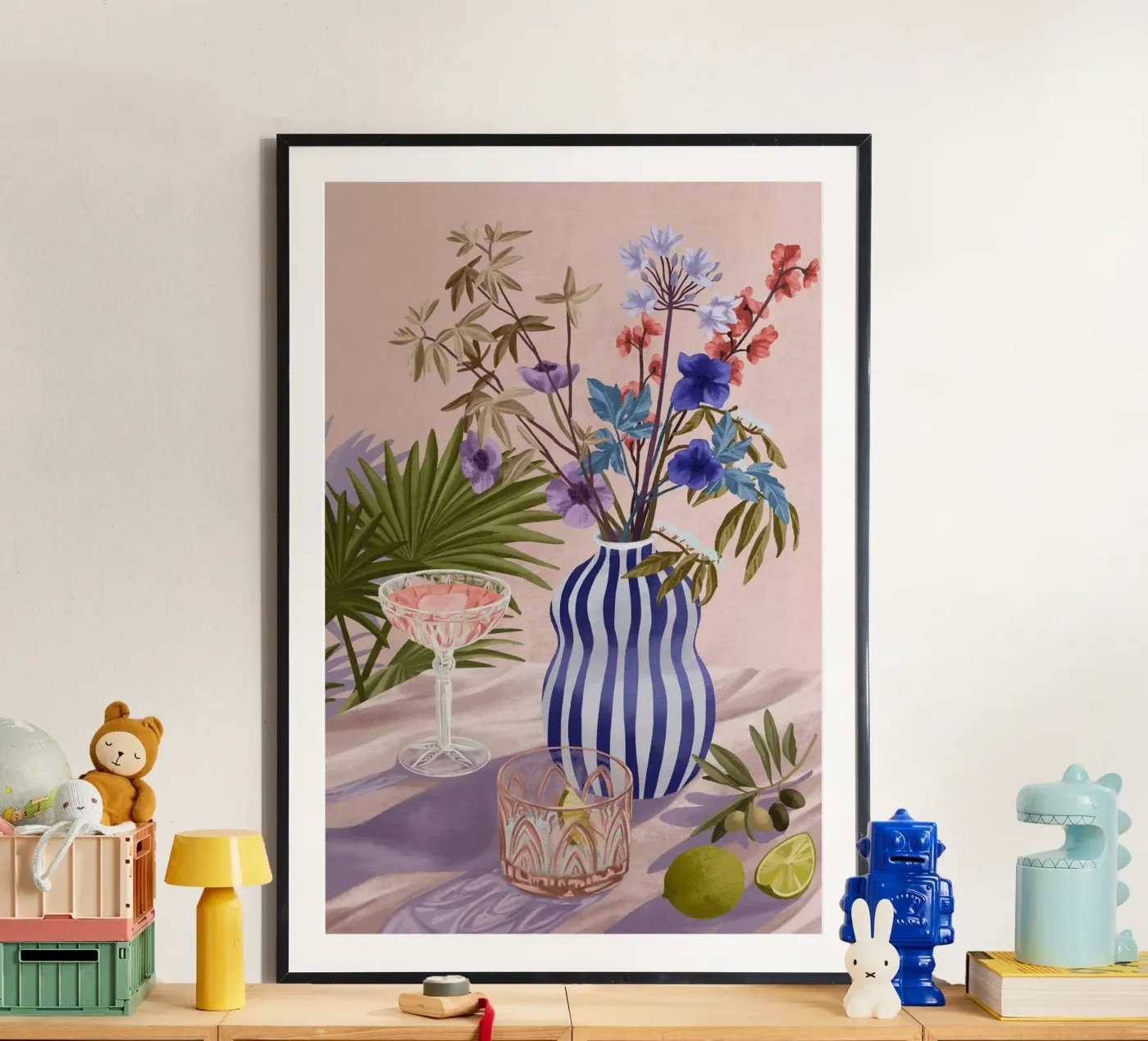 Lilac Summer poster da Goed Blauw